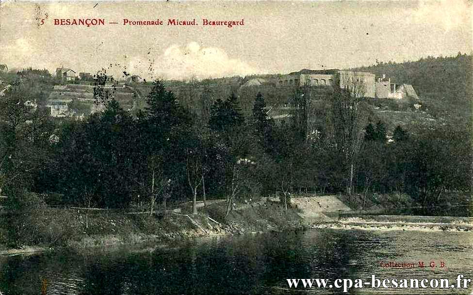 5  BESANÇON - Promenade Micaud. Beauregard